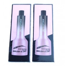2 Pack! Anglicolor Eyebrow Gel Pen shade black grey